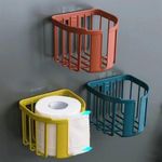 product_image_name-Generic-Plastic mesh tissue holder with strong adhesive wall mounting sticker-2