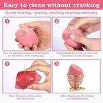 product_image_name-Generic-Makeup Sponge Set 4 Pcs Beauty Blender for Flawless Foundation Concealer-2