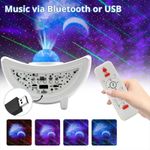 product_image_name-Generic-Galaxy Light Projector Smart Moon LED Laser Lamp WIFI APP Remote Control Star Starry Light Projection With Ocean Wave And Aurora Effects-1