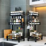 High Quality Carbon Multifunctional Kitchen Storage Rack