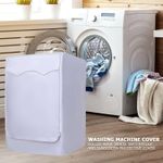 product_image_name-Generic-Universal Waterproof & Dustproof Front Load Washing Machine Cover with Zipper -8