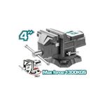 product_image_name-TOTAL-THT6146 Bench vice Swivel base size-4" 6.7kg-2