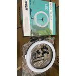 product_image_name-Generic-X-360 Ring Light 14-Inch With Bright LED, 3 Color Temperatures, Adjustable Stand And Phone Holder For Vlogging And Streaming-2