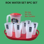 Rock 8 pcs roc plastic water set