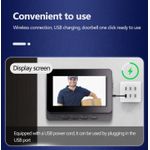product_image_name-Generic-4.3 display screen video doorbell intercom 2 way Audio communication interconnection doorbell system with night vision -2