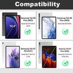 product_image_name-Generic-Phone Case For Samsung Galaxy Tab S9 Plus Keyboard Case 12.4?, Smart Folio Case with S Pen Holder((X810/X816B/X818U)-2