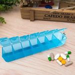 product_image_name-Generic-7 Days Weekly Tablet Pill Organizer Boxes Medicine Storage Case-2