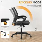 product_image_name-Office Supply-Ergonomic Mesh Office Chair With Lumbar Support (Mid-Back)-4