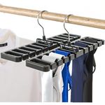 product_image_name-Generic-Multi Functional Plastic Fancy Belt Scarf Tie Home Storage Artifact Hanger-5