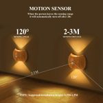product_image_name-Generic-Motion sensor wireless magnetic night light Smart home decor USB rechargeable wall lamp-3