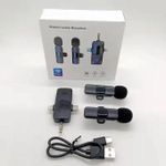 product_image_name-Generic-Wireless Lavalier Microphone Set with Dual Transmitters for Pro-Quality Audio-1