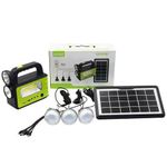 product_image_name-Generic-Solar Lighting System Kit Solar Panel, Camping lights With 3 LED Lights GD8182-1