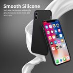 product_image_name-Generic-Slim Fit, Anti-Scratch and Shockproof Silicone Case for Apple IPHONE X-2