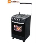 Sayona 3gas+1 electric plate standing cooker with gas oven 