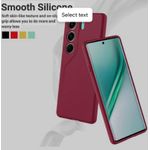 product_image_name-Generic-Tecno Camon 40 Soft Silicone Back Cover Case, Protective Shockproof Ultra-Thin Anti-Scratch Anti-Fingerprint Phone Cover, Maroon-2