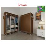 Elegant 3-Column Wooden Wardrobe – Durable, Well-Crafted & Stylish Storage for Modern Homes