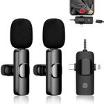 product_image_name-Generic-K15 Dual Wireless Lavalier Microphone with Type-C, AUX, and Lightning Support for Creators-1