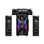 Amtec AM-734 3.1CH BLUETOOTH ENABLED SUB WOOFER SYSTEM FM/USB/SD - Black