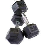 product_image_name-Generic-Pair (2pcs) 10KG for Each Hand Hexagonal Dumbell plus Free 3pcs Exercise Bands-3