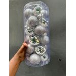 product_image_name-Generic-24 piece Christmas balls with white pebbles inside 6cm-2