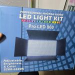 product_image_name-Generic-Varicolor Pro LED 800 Adjustable Brightness LED Video Light Kit for Creators-3