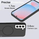 product_image_name-Generic-Black Skin Touch Slim Magnetic Case for Samsung S21 FE-3