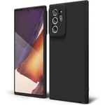 Samsung Galaxy Note 20 Ultra Soft Silicone Back Cover Case_Black 