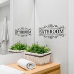 product_image_name-Generic-5 Pcs Waterproof PVC Bathroom Sign Stickers-1