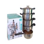 James Pot 10pcs High Quality Stainless Steel Cookware