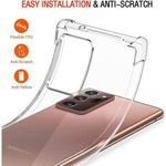 product_image_name-Generic-Samsung Galaxy Note 20 Ultra Transparent Back Cover Clear Thin Case, Protective Phone Case-3
