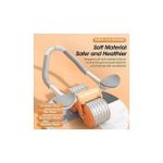 product_image_name-Generic-Automatic Rebound Belly Wheel, Abdominal Exercise Machine, Six Pack Machine, With Double Wheel Design-2