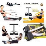 Tummy Trimmer Home Exercise Equipment - Double Spring Abdominal Waist Trimmer - Sit-Up & Core Strength Trainer - Portable Tummy Fat Burner