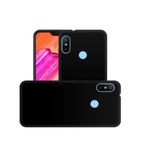 product_image_name-Generic-Xiaomi Mi A2 Soft Silicone Back Cover Case, Protective Shockproof Ultra-Thin Anti-Scratch Anti-Fingerprint Phone Cover, Black-1