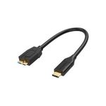 USB Micro B To Type C 3.1 To External Hard Drive Cable
