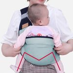 product_image_name-Generic-Baby Carrier wrap Multifunctional easy carrier Ergonomic - Green-1