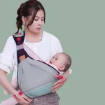 product_image_name-Generic-Baby Carrier wrap Multifunctional easy carrier Ergonomic - Green-3