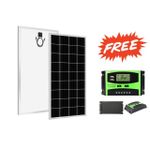 Phoenix 250 W Solar Panel + Free 10A Solar Charge Controller 