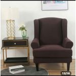 High Quality Jacquard Wing Chair Protector, Chair cover – Stretchable & Long Lasting