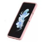 product_image_name-Nillkin-Silky Silicone Case Cover for Samsung Galaxy Z Flip 4 - Pink-5