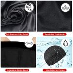 product_image_name-Fashion-2PCS Silky Stocking Wave Cap for Men, Good Compression Over Durag (Black)-7