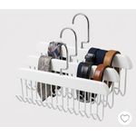 product_image_name-Generic-Wooden Sling Hanger Multi Functional Hooks-White-1