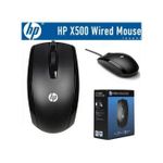 HP HP- Wired Mouse X500 - Black