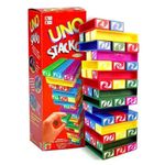 product_image_name-Generic-UNO Games Stacko Stacking Uno And Jenga Game 2 In 1 Building Blocks, Fun Game, Color Recognition Game-3