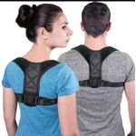 product_image_name-Generic-ADJUSTABLE BACK & SHOULDER POSTURE CORRECTOR BELT (BLACK)-2