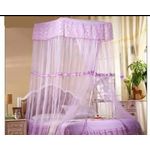 product_image_name-Generic-Strong & Elegant Top Square Mosquito Net – Perfect for Bunk Beds & Family Use-2