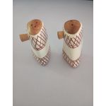 product_image_name-Generic-Kenyan Handcrafted Wooden Salt & Pepper Shakers – 2pcs Set, African Pattern-1