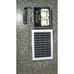 High Quality and Powerful 60W Double Floodlights with Solar Panel and Remote Contro