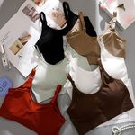 product_image_name-Generic-Women’s Seamless Padded Sports Bra – Adjustable Straps, Wire-Free Comfort for Yoga, Gym, and Everyday Wear – Black-4