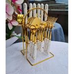 product_image_name-Generic-24pcs Marble Cutlery Set-1