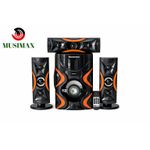 3 Speaker Home Audio System with Strong Bass Output